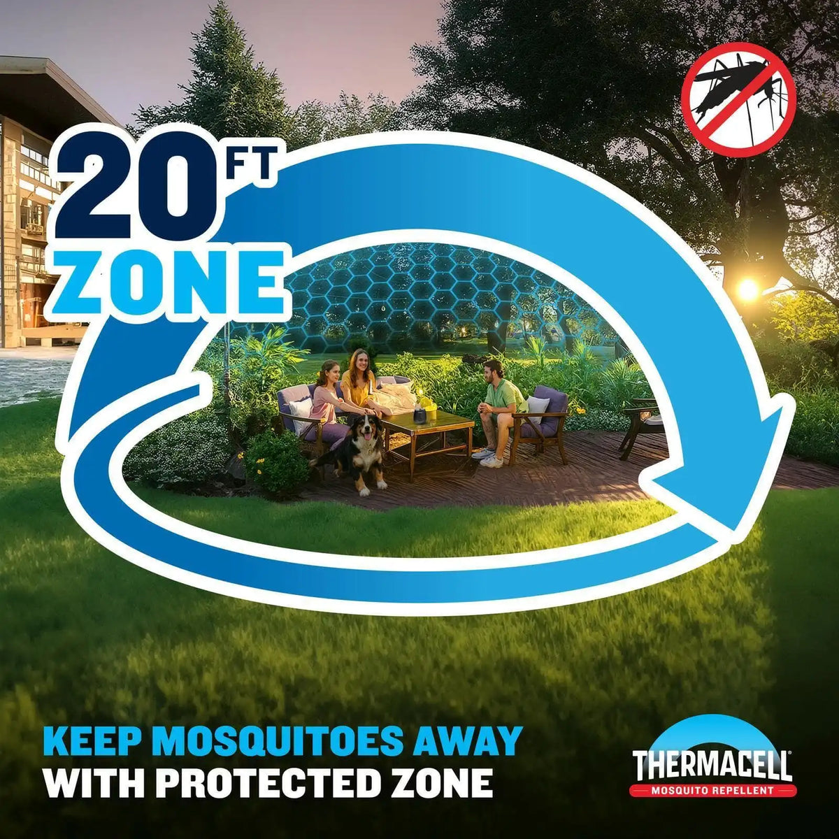 E-ZoneGuard Patio Max Mosquito Repeller