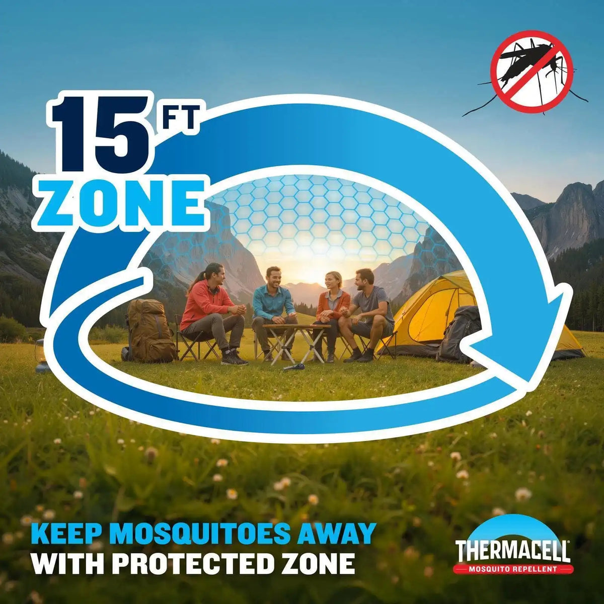 Fuel-ZoneGuard Extreme Mosquito Repeller Hunt Pack